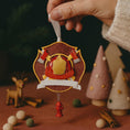Load image into Gallery viewer, Personalized Firefighter Ornament | Custom Name, Year, Fireman Hero