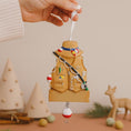 Load image into Gallery viewer, Fishing Ornament Personalized | Fisher Vest Ornament | Custom Fisherman Gift | Unique Christmas Keepsake