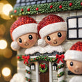 Load image into Gallery viewer, Personalized Family of 5 House Ornament | New Home Holiday Keepsake