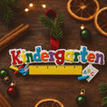 Load image into Gallery viewer, Personalized Kindergarten Ornament | School Keepsake, Custom Name Gift