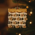 Load image into Gallery viewer, Personalized Family of 15 to 20 Christmas Stockings Ornament | Custom Keepsake