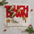 Load image into Gallery viewer, Personalized Touchdown Ornament | Custom Name Christmas Football Keepsake for Kids and Football Fans