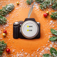Load image into Gallery viewer, Personalized Camera Ornament | Custom Photographer Gift | Raised 3D Ornament
