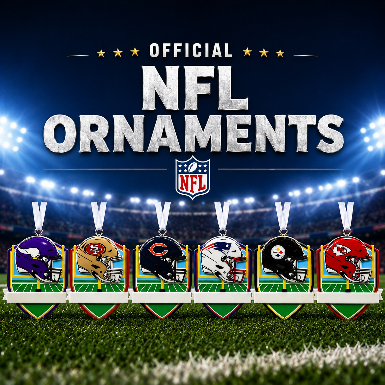 Official NFL Personalized Ornaments