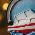 Load image into Gallery viewer, Personalized Speedboat Ornament | Nautical Holiday Keepsake | Raised 3D Details
