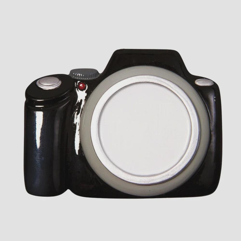 Personalized Camera Ornament | Custom Photographer Gift | Raised 3D Ornament