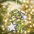 Load image into Gallery viewer, Personalized Army Military Ornament | Camo Uniform Christmas Keepsake | Raised 3D Details
