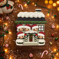 Load image into Gallery viewer, Personalized Family of 5 House Ornament | New Home Holiday Keepsake
