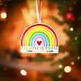 Load image into Gallery viewer, Personalized Rainbow Pride Ornament | Custom Name & Year | All Love Is Equal
