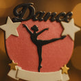 Load image into Gallery viewer, Decorative sign with a dancer silhouette and 'Dance' text on a warm-toned background
