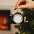 Load image into Gallery viewer, Personalized Camera Ornament | Custom Photographer Gift | Raised 3D Ornament
