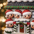 Load image into Gallery viewer, Personalized Family of 5 House Ornament | New Home Holiday Keepsake
