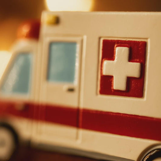 Personalized Ambulance Ornament | EMS Ornament with Name and Year | Paramedic Gift | Raised 3D Details