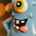 Load image into Gallery viewer, Personalized Blue Monster Christmas Ornament | Custom Name & Year

