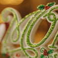 Load image into Gallery viewer, Personalized MOM Christmas Ornament | Glitter Mother Decoration | Raised 3D Details
