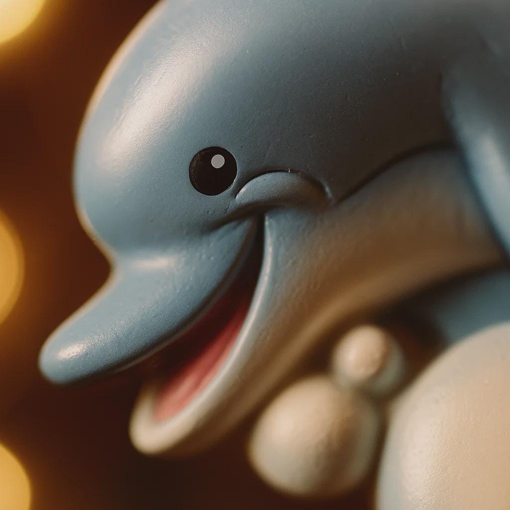 Personalized dolphin Christmas ornament with custom name and year, cute ocean themed holiday tree decoration