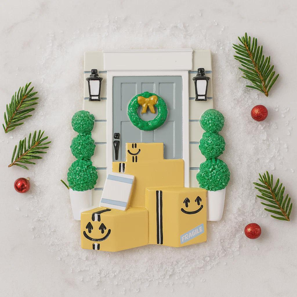 New Home Ornament | Custom Moving House Christmas Keepsake