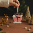 Load image into Gallery viewer, Decorative ornament with a dancer and 'Dance' text, held by a hand against a festive background.
