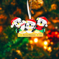 Load image into Gallery viewer, Personalized Baking Penguin Ornament | Family of 3 Christmas Keepsake
