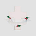 Load image into Gallery viewer, Personalized memorial cross ornament featuring a classic white cross design with a smooth matte finish and gentle holiday accents. Includes free handwritten personalization with name and year displayed on the front. Designed with a raised 3D front and flat back for easy hanging. A meaningful keepsake ornament created to honor loved ones and cherish memories during the holiday season. Perfect for remembrance decor faith inspired gifts and Christmas tree display.
