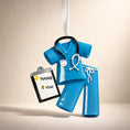 Load image into Gallery viewer, Personalized Nurse Ornament | Healthcare Worker Gift | RN Scrubs Decor | Raised 3D Details
