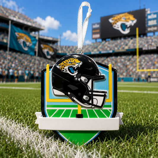 Jacksonville Jaguars Fan Ornament | Officially Licensed Personalized Name and Year Keepsake