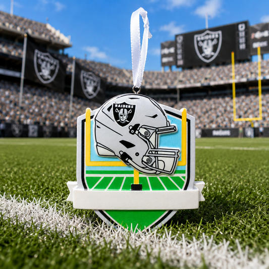 Las Vegas Raiders Fan Ornament | Officially Licensed Personalized Name and Year Keepsake