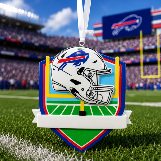 Buffalo Bills Fan Ornament | Officially Licensed Personalized Name and Year Keepsake