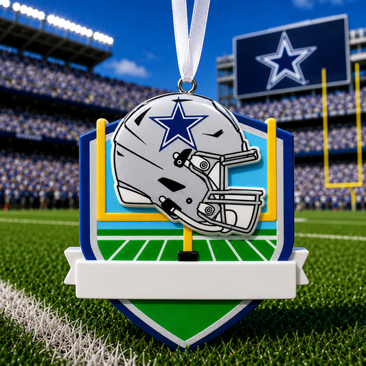 Dallas Cowboys Fan Ornament | Officially Licensed Personalized Name and Year Keepsake