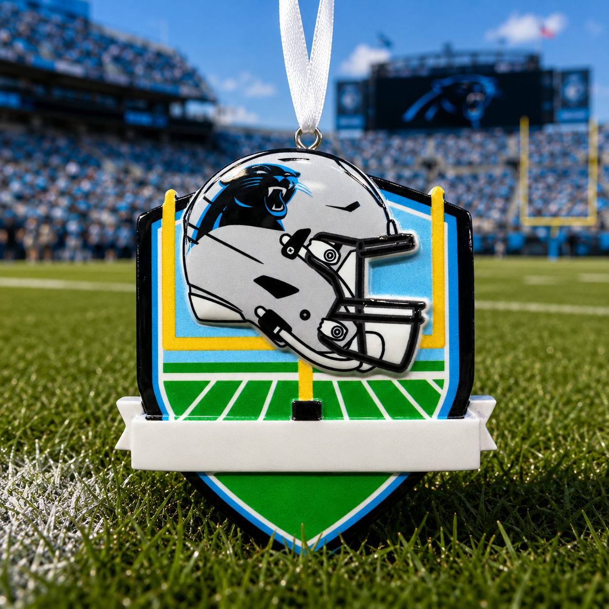 Carolina Panthers Fan Ornament | Officially Licensed Personalized Name and Year Keepsake